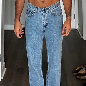 Lee Men’s Relaxed Fit Jeans – Light Wash – Size 32x32